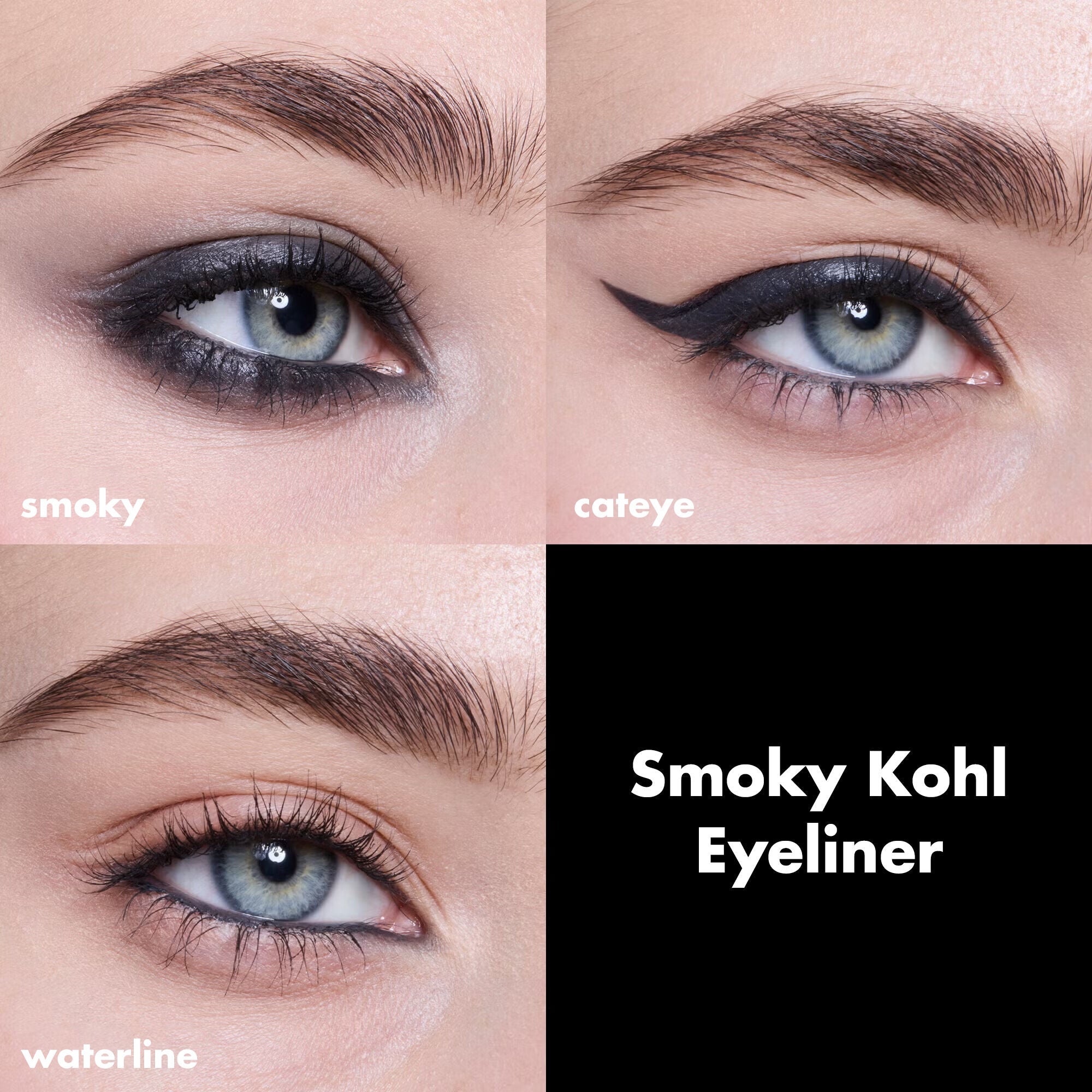 Kohl Eyeliner Can Be Used for a Smokey Eye, Cat Eye, Waterline